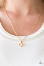 Load image into Gallery viewer, All I Need Is Glitter Gold Necklace
