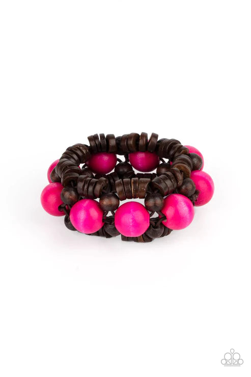 Tropical Temptations Pink Bracelet