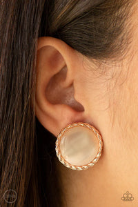 Get Up and GLOW Gold Clip-On Earring