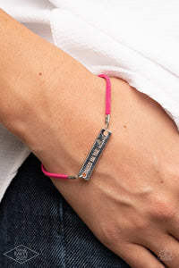 Have Faith Pink Bracelet