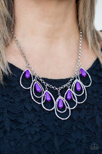 Load image into Gallery viewer, Tango Tempest Purple Necklace
