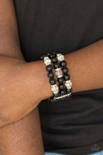 Load image into Gallery viewer, Undeniably Dapper Black Bracelet
