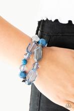 Load image into Gallery viewer, Rockin&#39; Rock Candy Blue Bracelet
