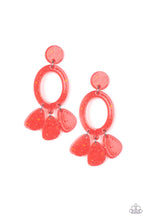 Load image into Gallery viewer, Sparkling Shores Orange Earring Post
