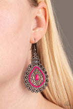 Load image into Gallery viewer, Carnival Courtesan Pink Earring
