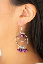 New York Attraction Purple Earring