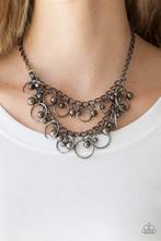 Load image into Gallery viewer, Warning Bell Necklace Black

