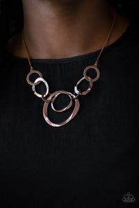 Progressively Vogue Necklace Copper