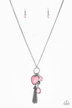 Load image into Gallery viewer, Haute Heartbreaker Pink Necklace
