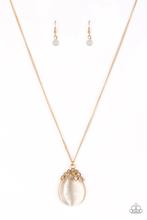 Nightcap and Gown Necklace-Gold