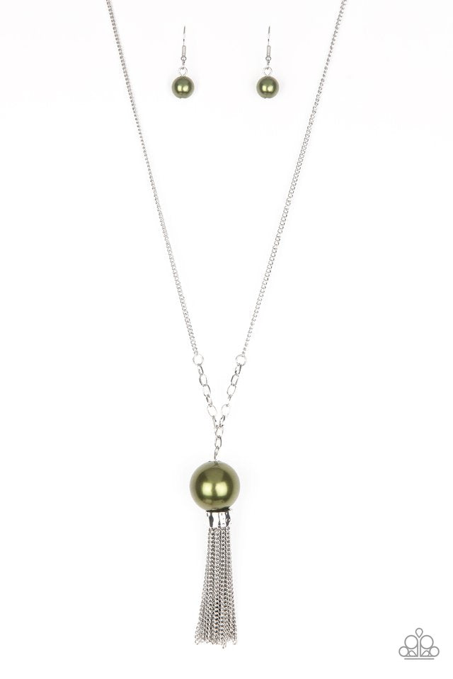 Belle Of The BALLROOM Green Necklace