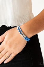 Load image into Gallery viewer, Downright Dressy Blue Bracelet
