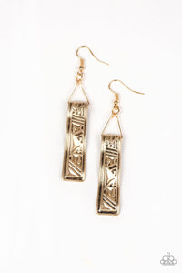 Ancient Artifacts Gold Earring