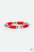Load image into Gallery viewer, Whimsical Wanderer Red Bracelet
