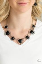 Load image into Gallery viewer, Make A Point Black Necklace
