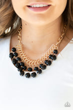 Load image into Gallery viewer, 5th Avenue Fleek Black Necklace
