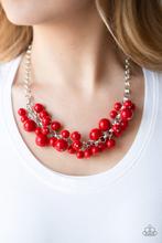 Walk This  BROADWAY Red Necklace