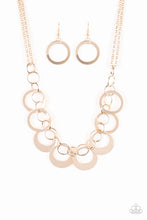 Load image into Gallery viewer, In Full Orbit Rose Gold Necklace
