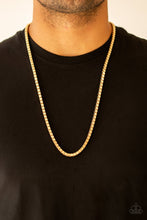 Load image into Gallery viewer, Boxed In Gold Urban Necklace
