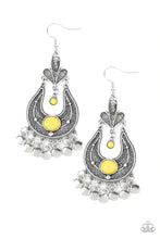 Load image into Gallery viewer, Fiesta Flair Yellow Earring
