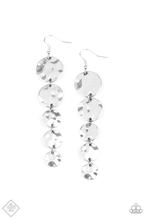 Load image into Gallery viewer, Rippling Resplendence Silver Earring
