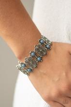 Load image into Gallery viewer, Majestic Gardens Blue Bracelet
