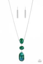 Load image into Gallery viewer, Making an Impact Green Necklace
