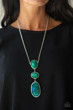 Load image into Gallery viewer, Making an Impact Green Necklace
