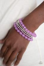 Load image into Gallery viewer, Sugary Sweet Purple Bracelet
