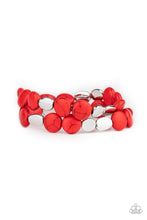Load image into Gallery viewer, Simply Sedimentary Red Bracelet
