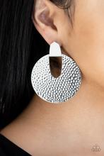 Bold Intentions Silver Post Earring
