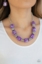 Girl Grit Purple Necklace