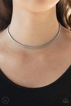 Load image into Gallery viewer, Flat Out Fierce Silver Choker
