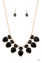 Load image into Gallery viewer, Modern Masquerade Black Necklace
