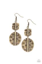 Load image into Gallery viewer, Lure Allure Brass Earring
