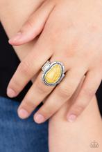 Load image into Gallery viewer, Mineral Mood Yellow Ring
