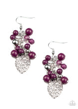 Load image into Gallery viewer, Fruity Finesse Purple Earring
