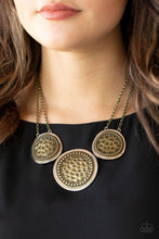 Load image into Gallery viewer, Gladiator Glam - Brass Necklace
