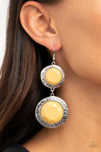 Load image into Gallery viewer, Thrift Shop Stop Yellow Earring
