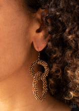 Load image into Gallery viewer, Luck BEAD a Lady Copper Earring
