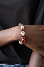 Load image into Gallery viewer, Treat Yourself Red Bracelet
