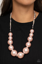 Load image into Gallery viewer, Pearly Prosperity Pink Necklace
