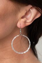 Load image into Gallery viewer, Colorfully Curvy White Earring
