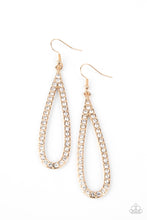 Load image into Gallery viewer, Glitzy Goals Gold Earring
