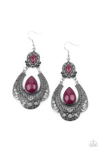 Load image into Gallery viewer, Rise and Roam Purple Earring
