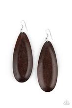 Tropical Ferry Brown Earring