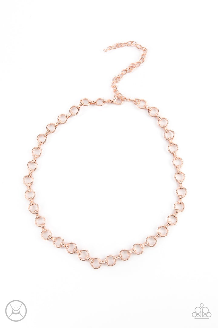 Insta Connection Rose Gold Choker