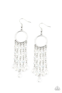 Dazzling Delicious White Earring