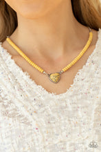 Load image into Gallery viewer, Country Sweetheart Yellow Necklace
