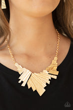 Load image into Gallery viewer, Happily Ever AFTERSHOCK Gold Necklace
